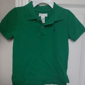 Ralph Lauren Kids Polo Shirt in Vibrant Green